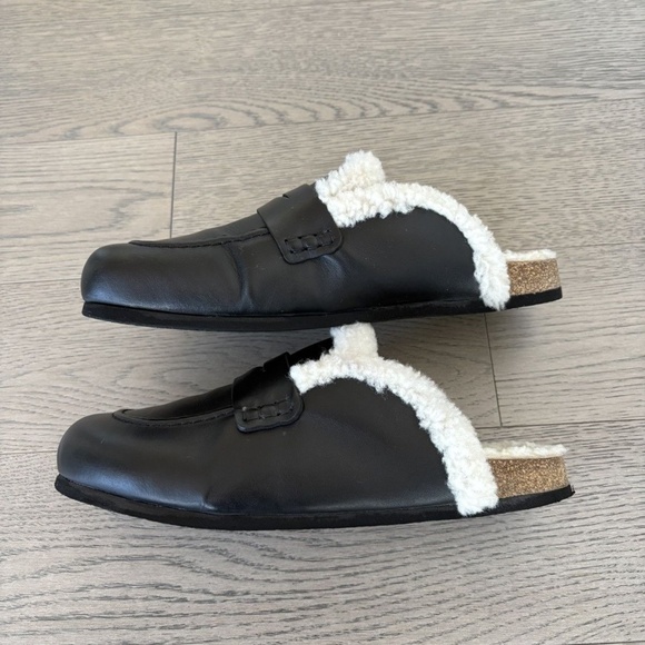 JW Anderson Shearling Mules